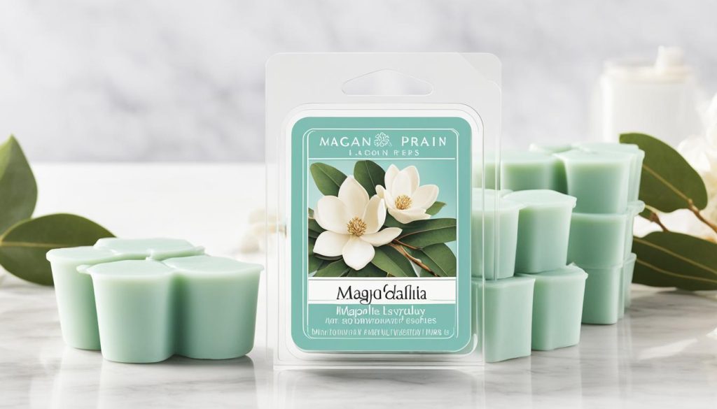 Magnolia Eucalyptus wax melt