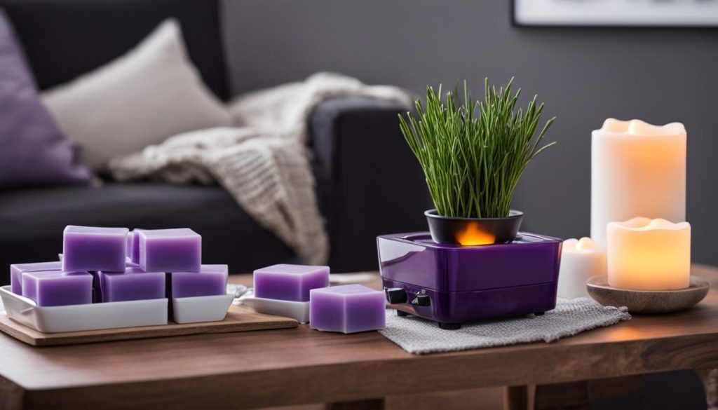 scented wax cubes