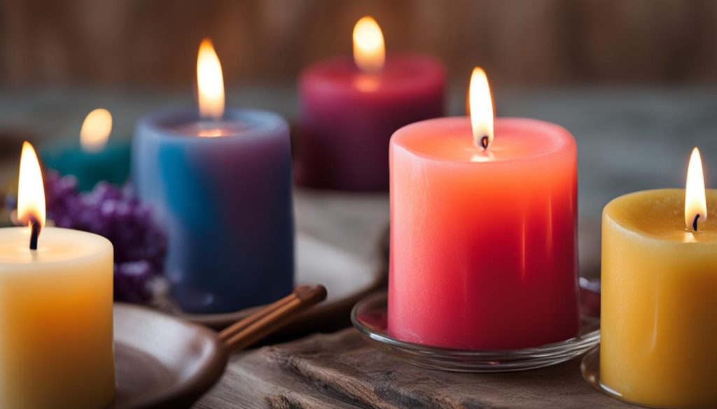 difference between wax melts and candles