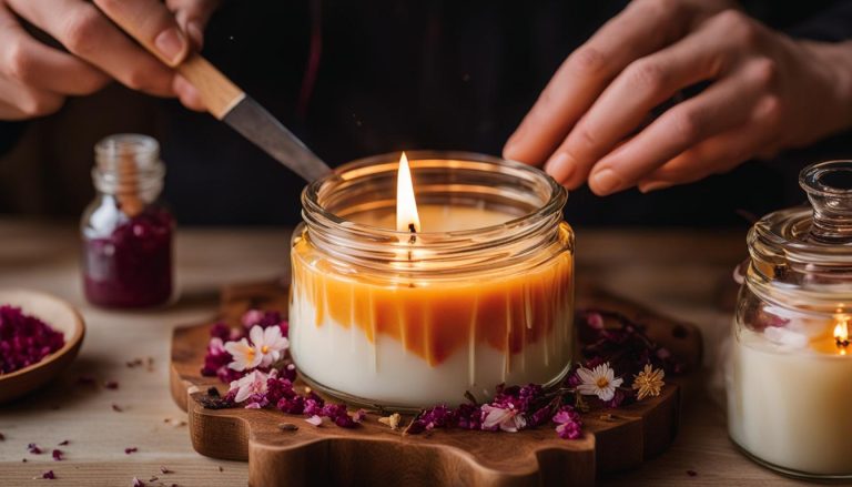 Repurpose Candles: Make Wax Melts at Home